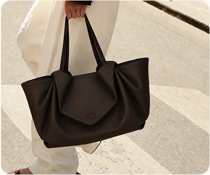 Black ORMA tote bag
